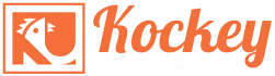 The orange logo for Kockey Underwear